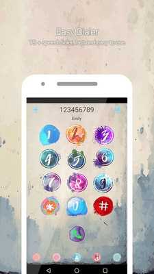 Emulate Android APK Water Color Call Dialer Emulate Android APK Water Color Call Dialer