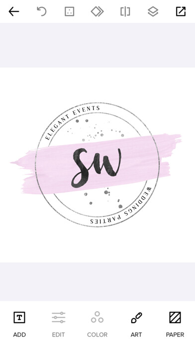Emulate iPhone app Watercolor Logo Maker: Creator using MyAndroid Emulate iPhone app Watercolor Logo Maker: Creator using MyAndroid