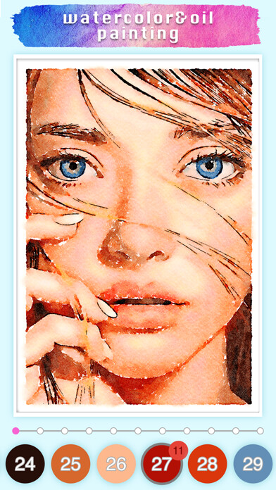 Emulate iPhone app Watercolor & Oil painting game using MyAndroid Emulate iPhone app Watercolor & Oil painting game using MyAndroid