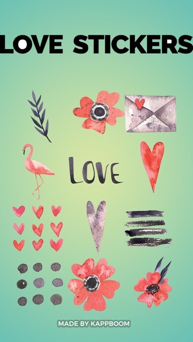 Emulate iPhone app Watercolors Love and Flamingos using MyAndroid Emulate iPhone app Watercolors Love and Flamingos using MyAndroid