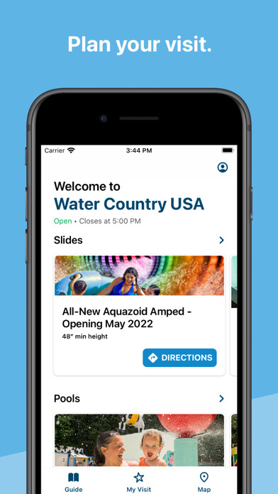 Emulate iPhone app Water Country USA using MyAndroid Emulate iPhone app Water Country USA using MyAndroid