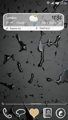 Emulate Android APK Water Drop 91 Launcher Theme Emulate Android APK Water Drop 91 Launcher Theme