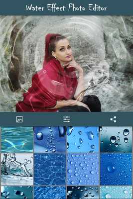 Emulate Android APK Water Drop Effect Editor