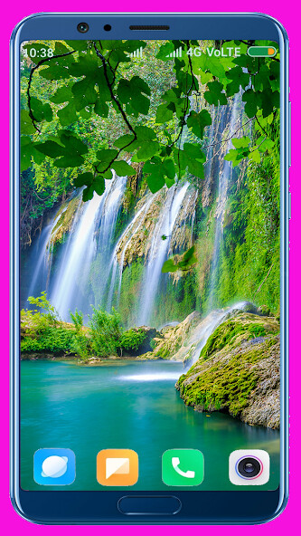 Emulate Android APK Waterfall HD Wallpaper
