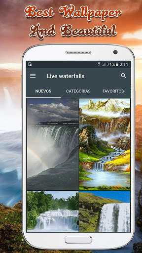 Emulate Android APK Waterfall live wallpaper real Emulate Android APK Waterfall live wallpaper real