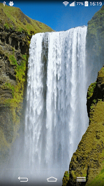Emulate Android APK Waterfall Live Wallpaper With Emulate Android APK Waterfall Live Wallpaper With