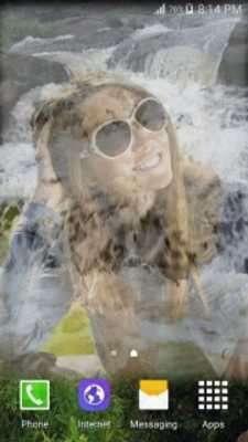 Emulate Android APK Waterfall Photo live wallpaper