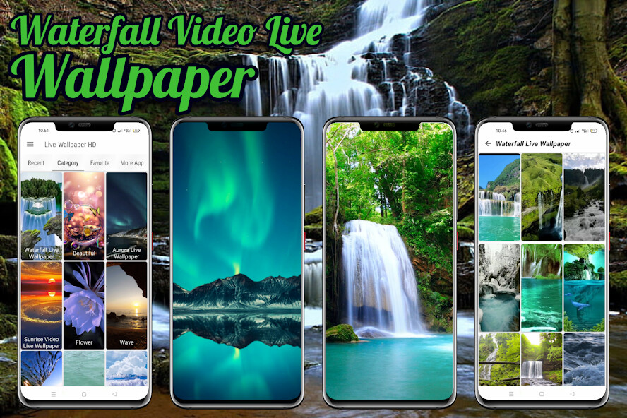 Run android online APK Waterfall Video Live Wallpaper from MyAndroid or emulate Waterfall Video Live Wallpaper using MyAndroid