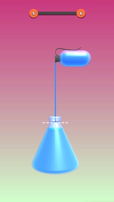 Emulate iPhone app Water Fill 3D using MyAndroid