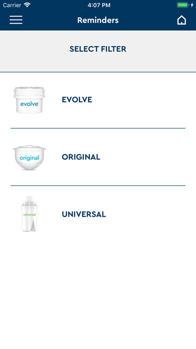 Emulate iPhone app Water Filter using MyAndroid