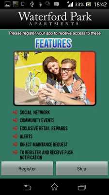 Emulate Android APK Waterford Park Apartment