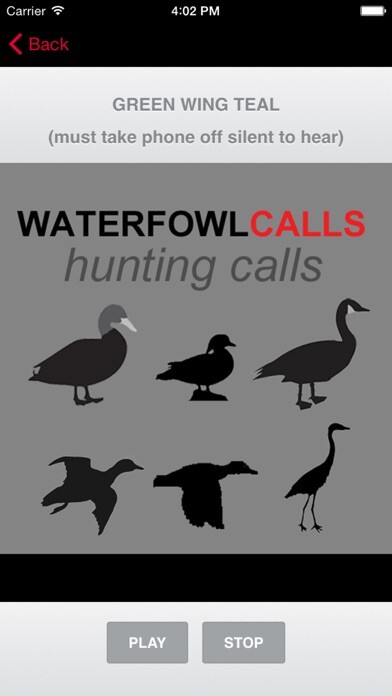 Emulate iPhone app Waterfowl Hunting Calls - The Ultimate Waterfowl Hunting Calls App For Ducks, Geese & Sandhill Cranes - BLUETOOTH COMPATIBLE using MyAndroid Emulate iPhone app Waterfowl Hunting Calls - The Ultimate Waterfowl Hunting Calls App For Ducks, Geese & Sandhill Cranes - BLUETOOTH COMPATIBLE using MyAndroid