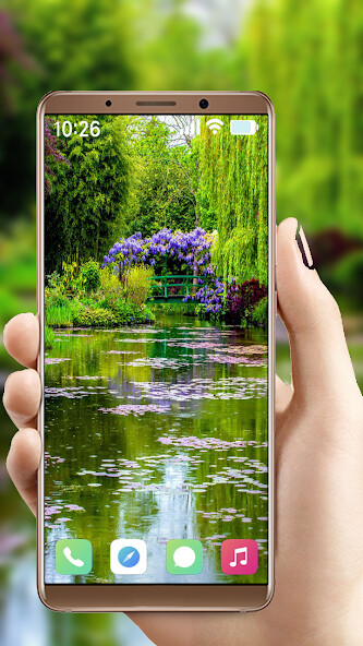 Run android online APK Water Garden Wallpaper from MyAndroid or emulate Water Garden Wallpaper using MyAndroid