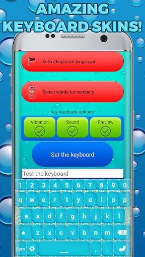 Emulate Android APK Water Keyboard Themes