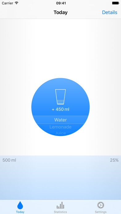 Emulate iPhone app Water: Liquid Tracker using MyAndroid Emulate iPhone app Water: Liquid Tracker using MyAndroid