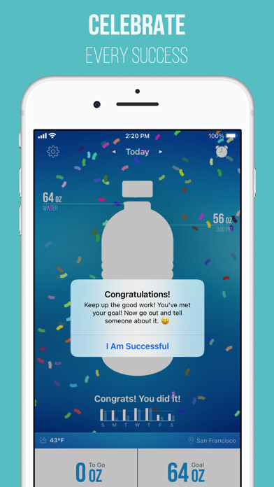 Emulate iPhone app Waterlogged — Drink More Water using MyAndroid Emulate iPhone app Waterlogged — Drink More Water using MyAndroid