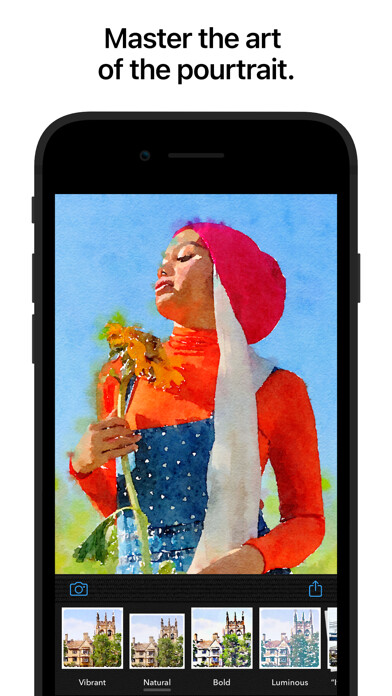 Emulate iPhone app Waterlogue: Photo to Painting using MyAndroid