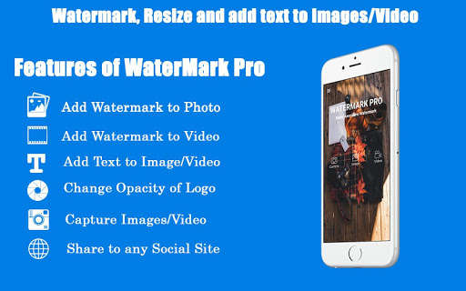 Run android online APK Watermark: Logo, Text on video from MyAndroid or emulate Watermark: Logo, Text on video using MyAndroid