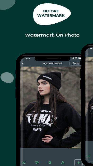 Emulate iPhone app Watermark Maker on Photos Pro using MyAndroid