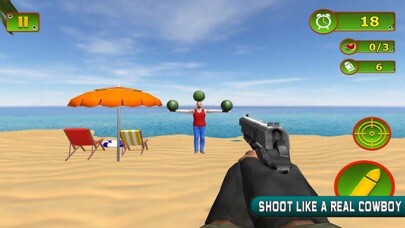 Emulate iPhone app Watermelon Shooting Pro: Hit S using MyAndroid