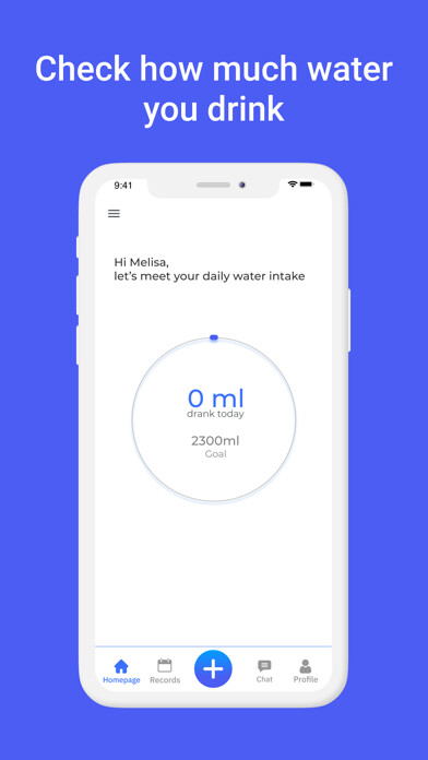 Emulate iPhone app WaterMe - Water Drink Reminder using MyAndroid Emulate iPhone app WaterMe - Water Drink Reminder using MyAndroid