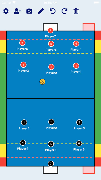Emulate iPhone app Water Polo Tactic Board using MyAndroid Emulate iPhone app Water Polo Tactic Board using MyAndroid