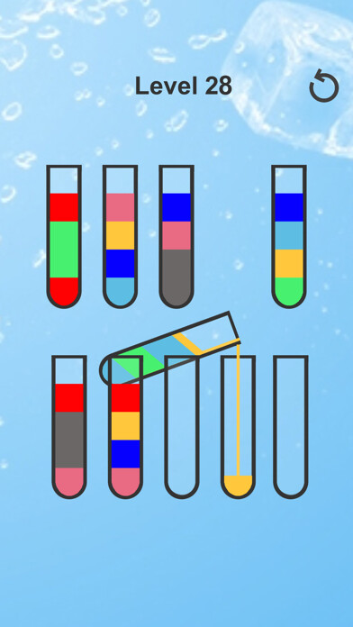 Emulate iPhone app Water Roll 3D -Color It Puzzle using MyAndroid Emulate iPhone app Water Roll 3D -Color It Puzzle using MyAndroid