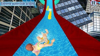 Emulate iPhone app Water Slide: Thrilling Amazing using MyAndroid