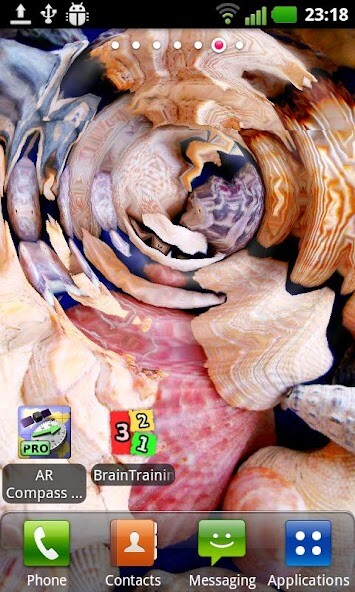 Emulate Android APK Water Touch Parallax Live Wallpaper