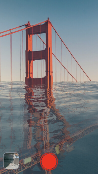 Emulate iPhone app Water Video Effect by Filtsy using MyAndroid