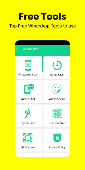 Run android online APK WAToolKit - Tools For WhatsApp from MyAndroid or emulate WAToolKit - Tools For WhatsApp using MyAndroid