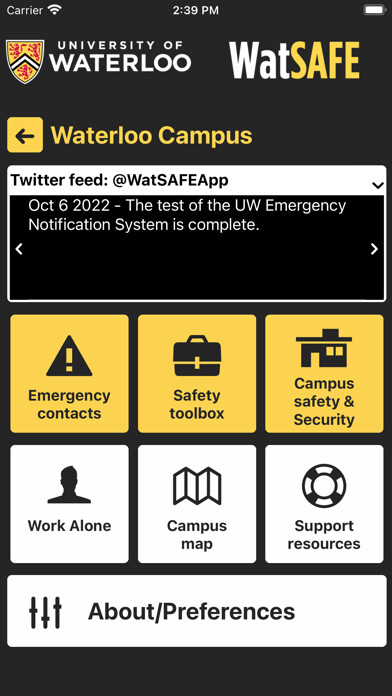 Emulate iPhone app WatSAFE using MyAndroid