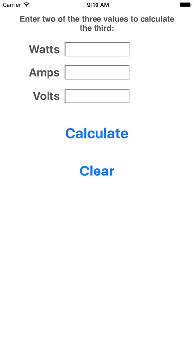 Emulate iPhone app Watts - A power converter using MyAndroid Emulate iPhone app Watts - A power converter using MyAndroid