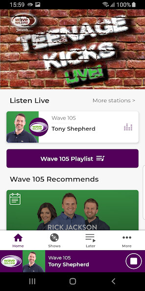 Run android online APK Wave 105 from MyAndroid or emulate Wave 105 using MyAndroid
