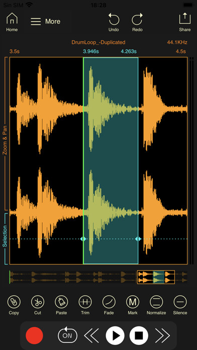 Emulate iPhone app Wavebox Audio Editor using MyAndroid Emulate iPhone app Wavebox Audio Editor using MyAndroid