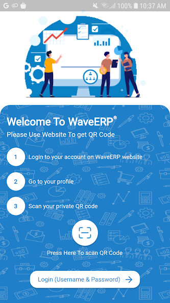 Run android online APK WaveERP from MyAndroid or emulate WaveERP using MyAndroid
