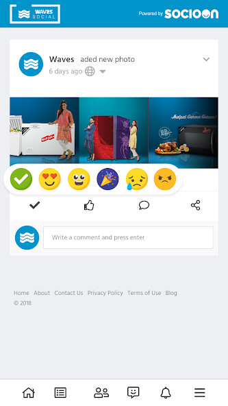 Run android online APK Waves Social from MyAndroid or emulate Waves Social using MyAndroid