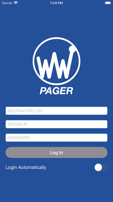 Emulate iPhone app WaveWare Pager using MyAndroid