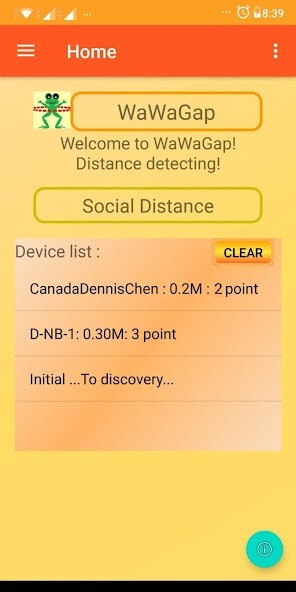 Run android online APK WaWaGap - Social Distance beep-alarm from MyAndroid or emulate WaWaGap - Social Distance beep-alarm using MyAndroid