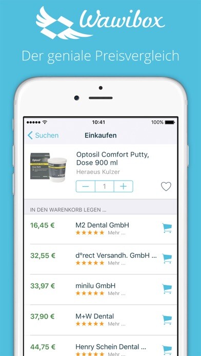 Emulate iPhone app Wawibox - Preisvergleich using MyAndroid Emulate iPhone app Wawibox - Preisvergleich using MyAndroid