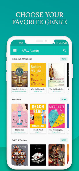 Run android online APK WAWReader - Book Library from MyAndroid or emulate WAWReader - Book Library using MyAndroid