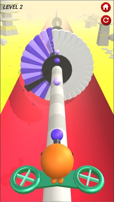 Emulate iPhone app way firing balls using MyAndroid