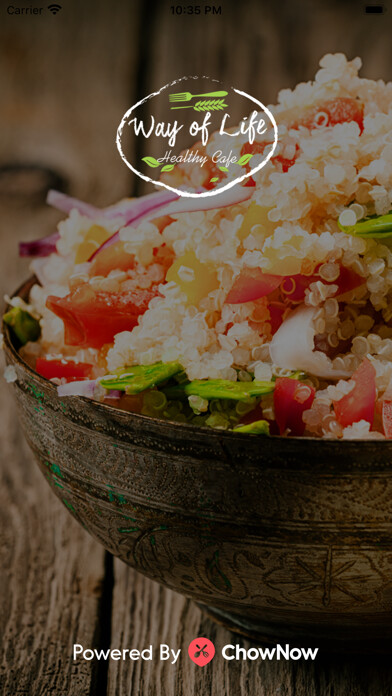 Emulate iPhone app Way of Life Healthy Cafe using MyAndroid Emulate iPhone app Way of Life Healthy Cafe using MyAndroid