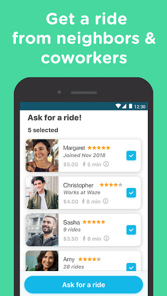 Run android online APK Waze Carpool - Ride together. Commute better. from MyAndroid or emulate Waze Carpool - Ride together. Commute better. using MyAndroid Run android online APK Waze Carpool - Ride together. Commute better. from MyAndroid or emulate Waze Carpool - Ride together. Commute better. using MyAndroid