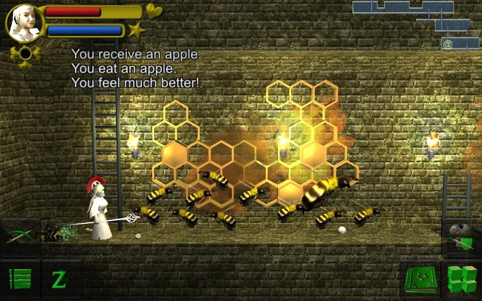 Emulate iPhone app WazHack using MyAndroid
