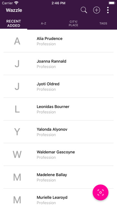 Emulate iPhone app Wazzle - Memory & Contacts using MyAndroid Emulate iPhone app Wazzle - Memory & Contacts using MyAndroid