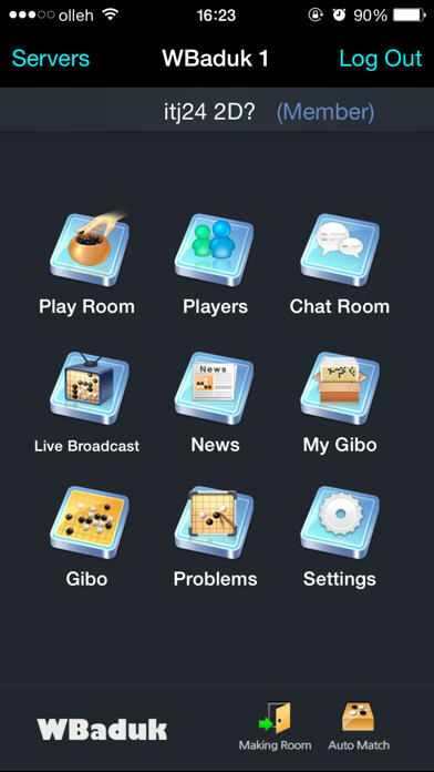 Emulate iPhone app WBaduk using MyAndroid Emulate iPhone app WBaduk using MyAndroid