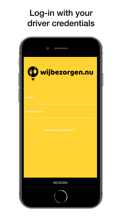 Emulate iPhone app WB Bezorgers using MyAndroid Emulate iPhone app WB Bezorgers using MyAndroid