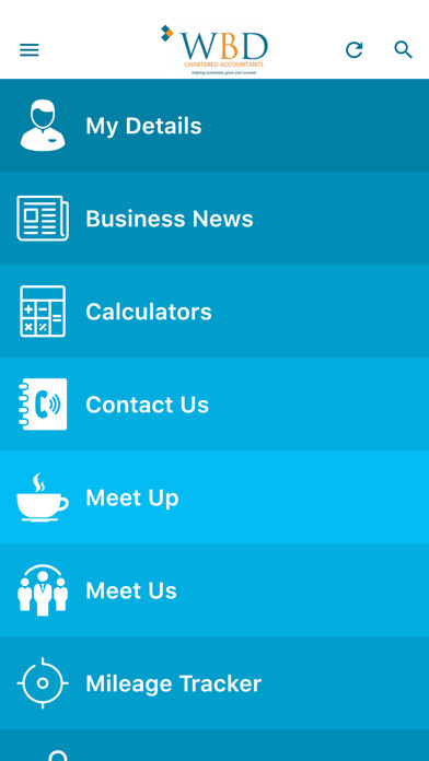 Emulate iPhone app WBD Accountants App using MyAndroid Emulate iPhone app WBD Accountants App using MyAndroid
