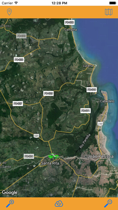 Emulate iPhone app WbMap - Monitoramento e Rastreamento ProsatBr using MyAndroid Emulate iPhone app WbMap - Monitoramento e Rastreamento ProsatBr using MyAndroid
